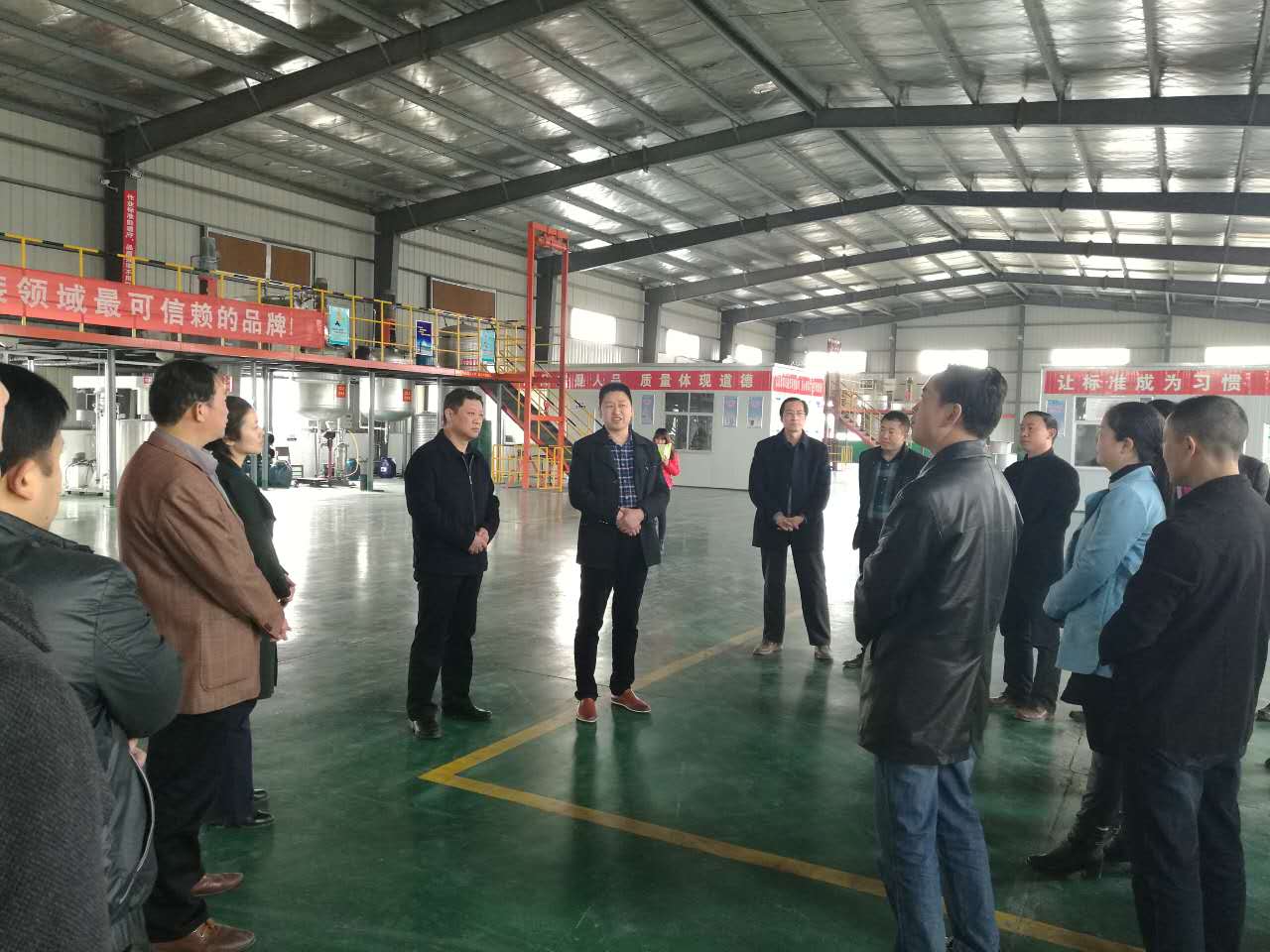 棗陽市政府領(lǐng)導參觀現(xiàn)場