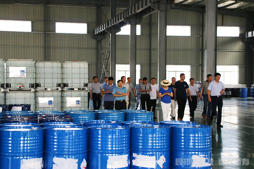 棗陽市委領導帶領棗陽市局相關負責人親臨棗陽市同邦達科技有限公司指導工作