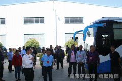 熱烈歡迎市領(lǐng)導(dǎo)蒞臨公司參觀指導(dǎo)工作！